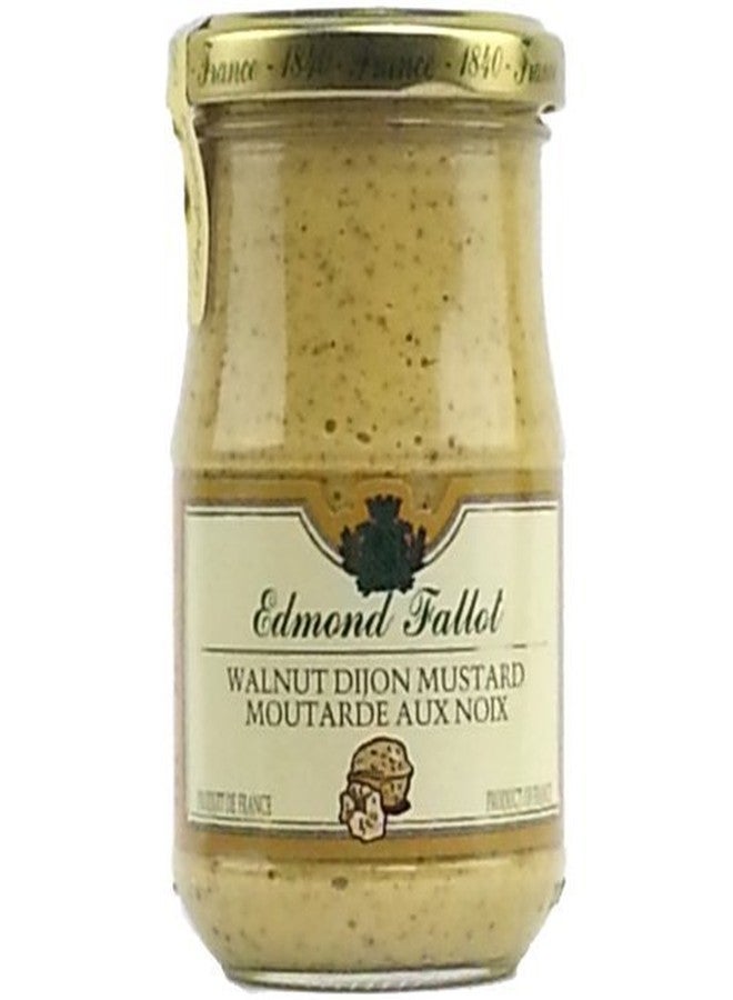 Edmond Fallot Fallot Walnut Mustard - Dijon Mustard with Nuts 7 oz Jar (Pack of 3) - Image 1