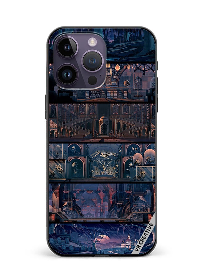 VR CREATIVE Protective Case Cover For Apple iPhone 15 Pro Design Multicolour - Image 1
