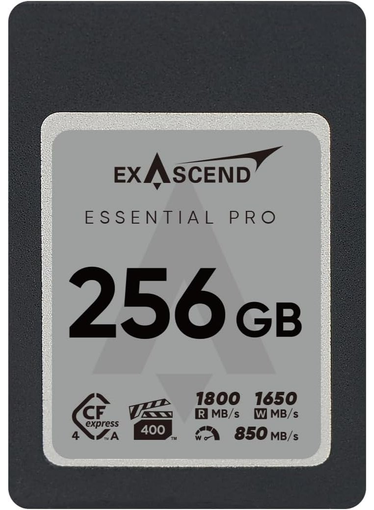 Exascend Essential Pro CFexpress 4.0 Type-A 256GB Memory Card