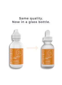BodyBio Ionic Liquid Zinc Drops 2 oz | Immune Health & Cell Repair | Antioxidant | Ultimate Absorption | No Additives | Concentrated Liquid Zinc Supplement for Adults & Kids  - Image 3