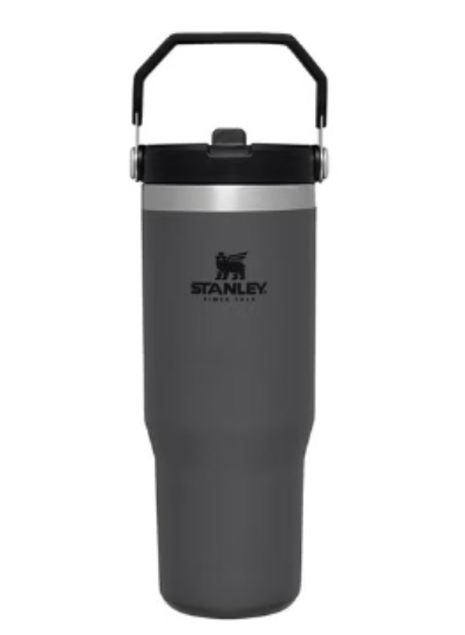 Stanley IceFlow Stainless Steel Tumbler - Vacuum Insulated Water Bottle for Home, Office or Car Reusable Cup with Straw Leak Resistant Flip Cold for 12 Hours or Iced for 2 Days, 30oz - Image 1
