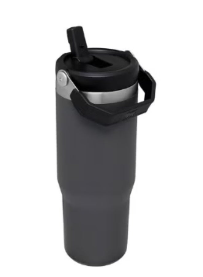 Stanley IceFlow Stainless Steel Tumbler - Vacuum Insulated Water Bottle for Home, Office or Car Reusable Cup with Straw Leak Resistant Flip Cold for 12 Hours or Iced for 2 Days, 30oz - Image 2