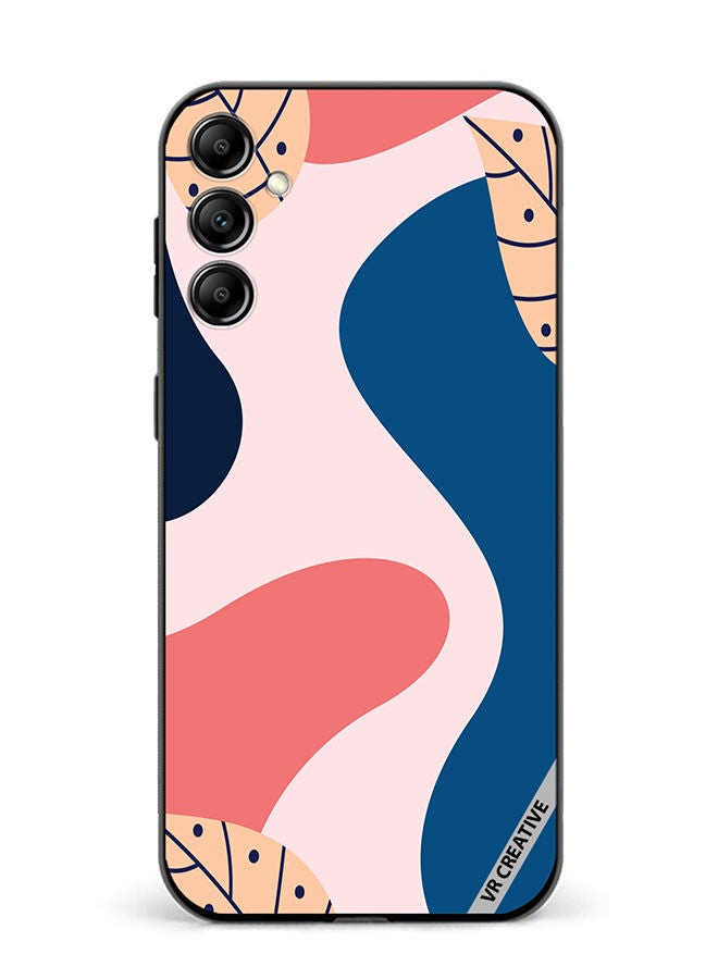 VR CREATIVE Protective Case Cover For Samsung Galaxy M14 Abstract Modern Digital Painting Fashion Design Multicolour - Image 1