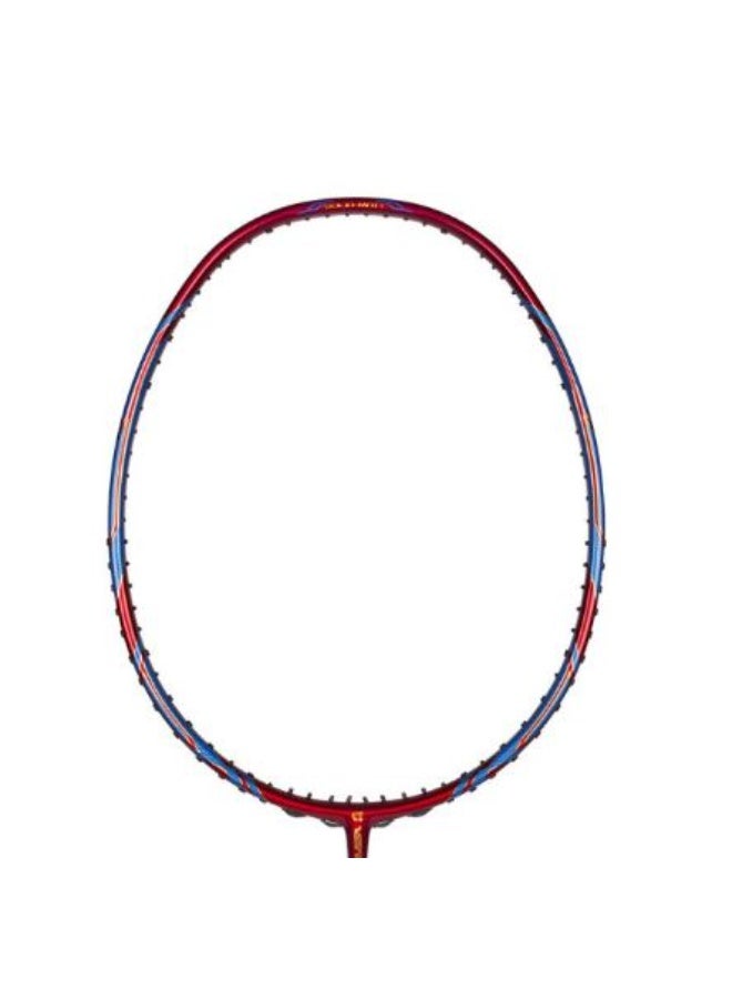 Apacs Versus Pro 6.4 Badminton Racket, Red, 4U/G5 – Lightweight Graphite Frame, High Power & Speed, Slim Shaft, Professional Performance for Training and Match Play - Image 3