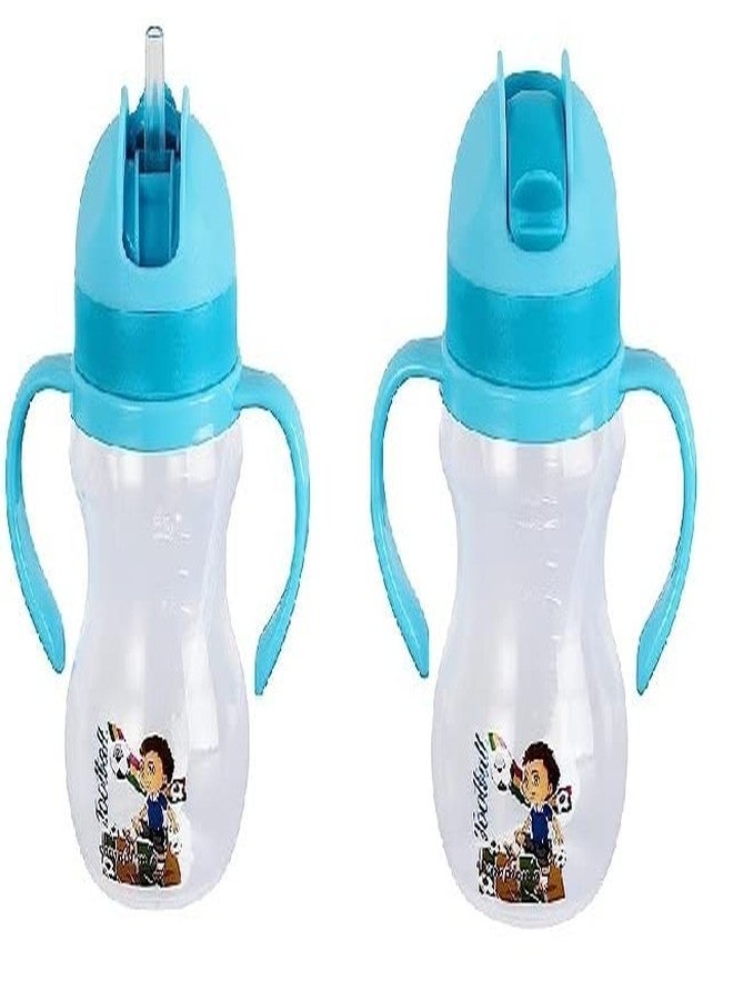 تايني ديل كوب شرب للأطفال من تيني ديل، كوب شرب بمقبض، مثالي للاستخدام المنزلي والسفر، مناسب للأولاد والبنات، عبوة من قطعتين - Image 1