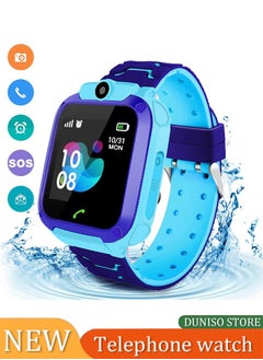 Kids Smart Watch，Positionable Smartwatch，Ip67 Waterproof System， With High Definition Touch Screen ，Camera, Music Player, Alarm Clock，Suitable For Boys And Girls Aged 6 To10