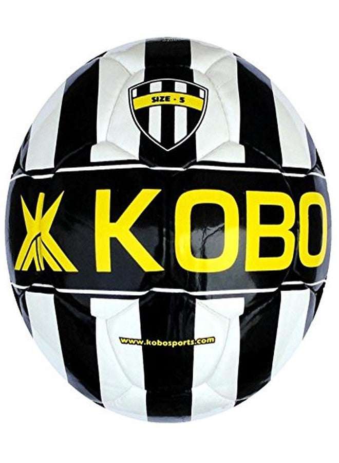 كوبو كرة قدم كوبو فيوجن أبيض/أصفر/أسود مقاس 5 (1106) - Image 2
