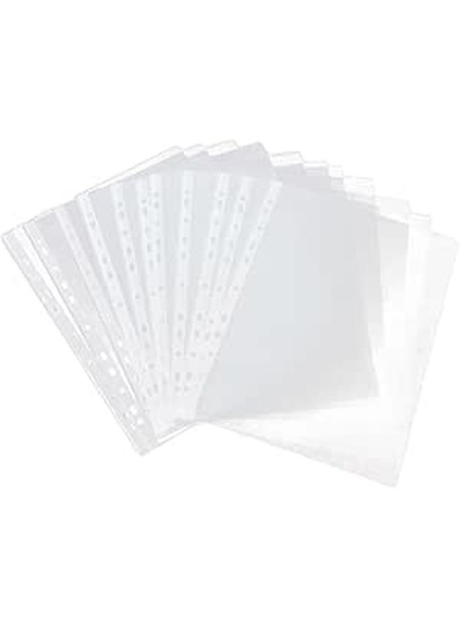 Tehaux 100 Pcs Document Bags Pp Material Lightweight For Office Supplies Organize Folders - Image 1