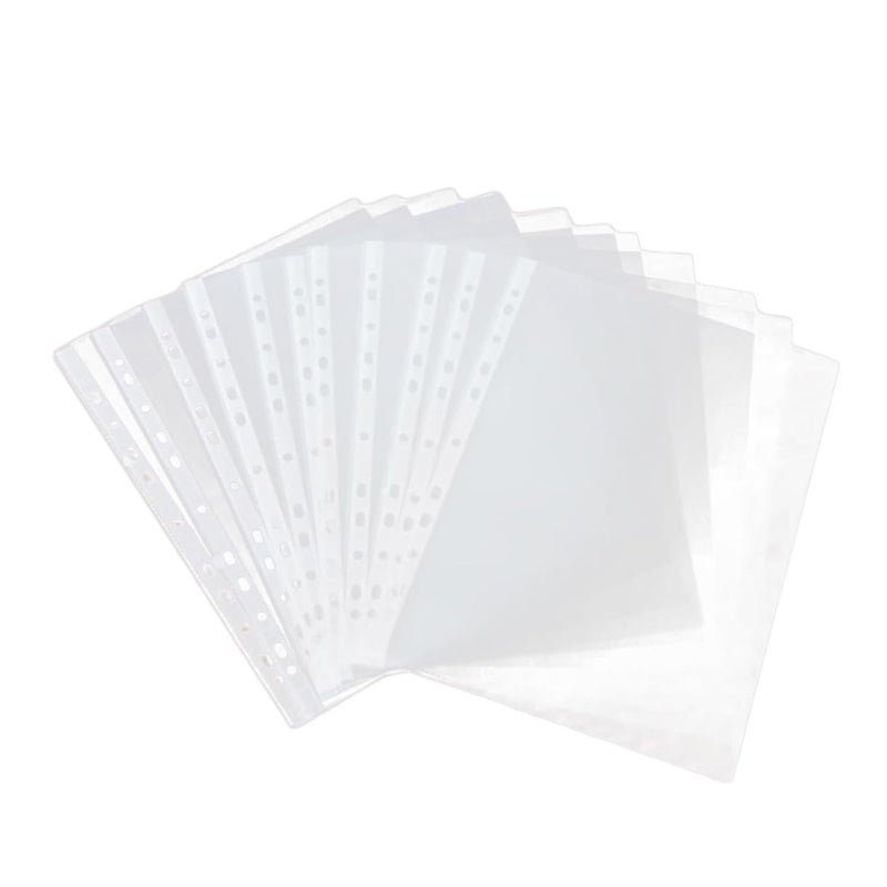 Tehaux 100 Pcs Document Bags Pp Material Lightweight For Office Supplies Organize Folders - Image 2