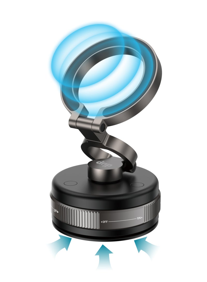 DRIP Drip ChillMount: Magnetic Phone Mount with Cooling Airflow & Vacuum Suction  - Image 1