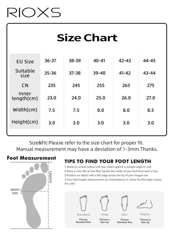 RIOXS Unisex Sponge Slippers, Soft EVA Indoor Slippers for Women and Men, Non Slip Shower Slide Comfy Sole Slippers, Slip-Resistant Bathroom Shower Slippers, Lightweight Bath Open-toed Flats, Unisex Slide Slipper for Home/ Backyard/ Beach/ Pool/ Travel/ College Dormitory, Comfort Footwear Classic Black - Image 5