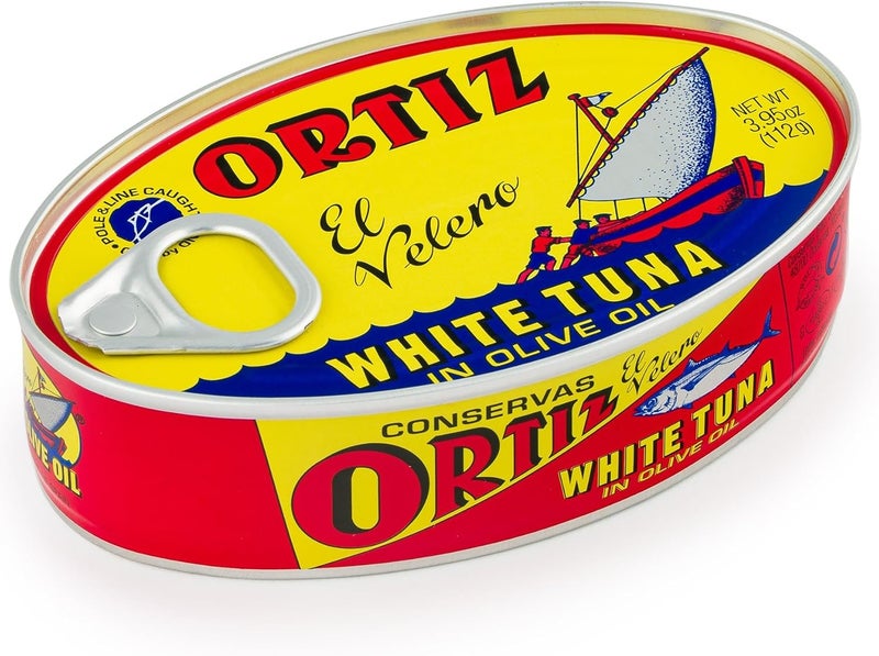 Ortiz Bonito Del Norte Tuna in Olive Oil - Pack of 6 Cans (3.95 oz each) - Kosher Certified - Image 3