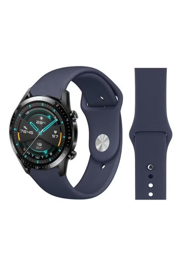 vesus Stylish Replacement Band For Huawei Watch GT/GT 2 46mm Midnight Blue