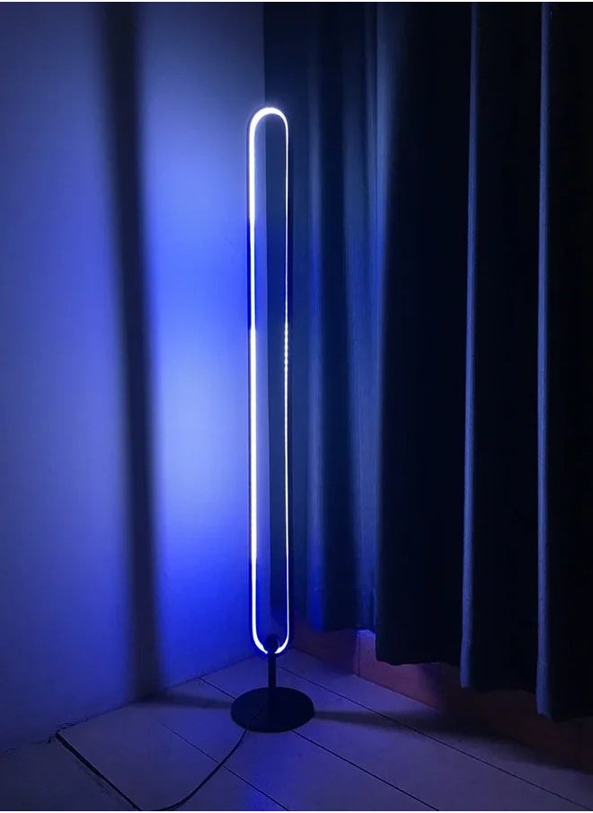 Original modern bedroom black led RGB kona floor light dimmable loft floor lamp highlight floor lamp standing  - Image 5