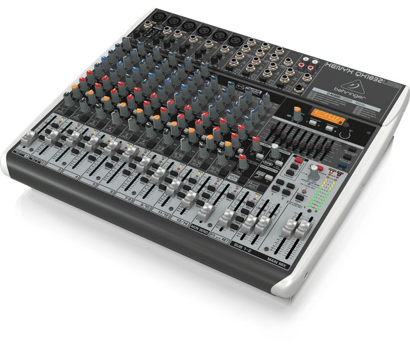 Behringer Xenyx QX1832USB Mixer with USB and Effects - 18 Channels - Image 2