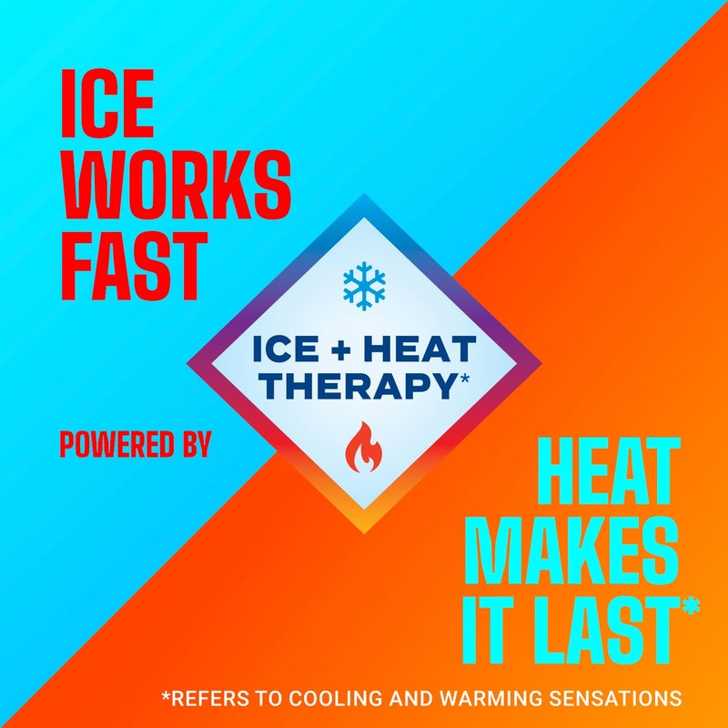 Icy Hot لصقة تخفيف الألم الأصلية إيسي هوت XL (3 قطع) للظهر والمناطق الكبيرة - Image 4
