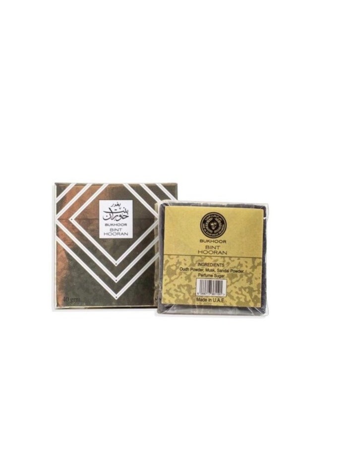 Bakhoor - Bukhoor Bint Hooran Incense,40g - Image 1