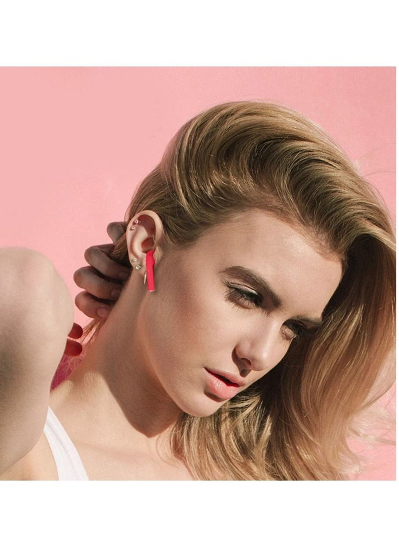 CATANES - Inpods 12 Wireless Bluetooth V5.0 Earphones TWS Touch Control Sport Earbuds with Charging Case Rose Red - Image 1