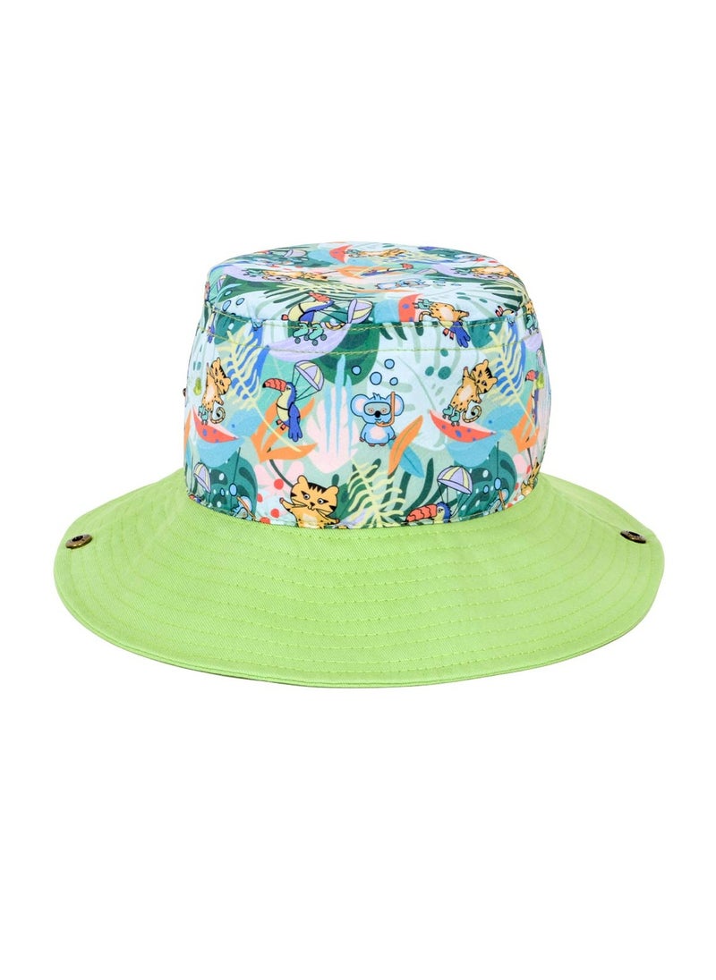 Milk&Moo Milk&Moo Kids Sun Hat, Foldable Wide Brim, High Sun Protection, Well Fit, Breathable, Lightweight, Quick Drying, Kids Bucket Hat, For Safari, Fishing, Beach, Play  - Image 3