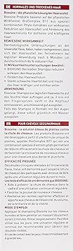 Bioxsine Shampoo for normal and dry hair against hair loss in men and women herbal hair shampoo hair growth accelerator rapid hair growth hair growth remedy 300 ml by Bioxsine - Image 4
