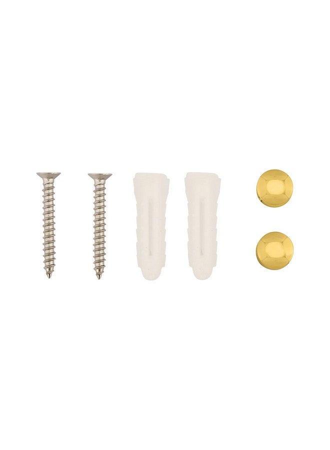 RFV1 Brass Shaving Mirror II Makeup Mirror II Bathroom Mirror with 5X Magnifying Mirror (Gold,8Inch) WallMount - Image 5