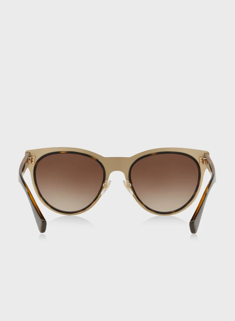 VERSACE 0VE2198 Havana Sunglasses
