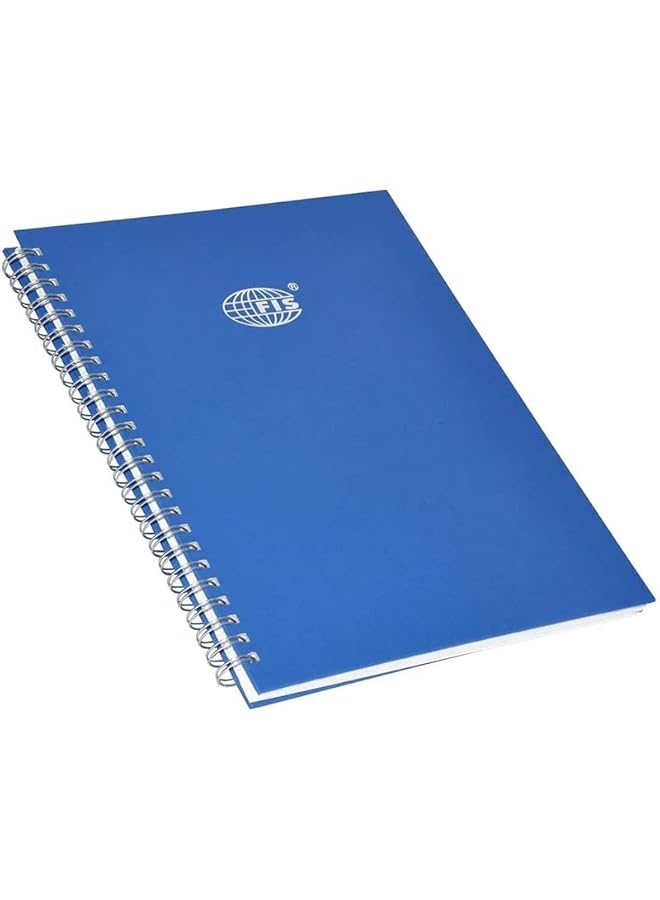 FIS Fsmn9X72Qsb 96 Sheets Spiral Manuscript Notebook 5 Pieces Set 9 Inch X 7 Inch Size