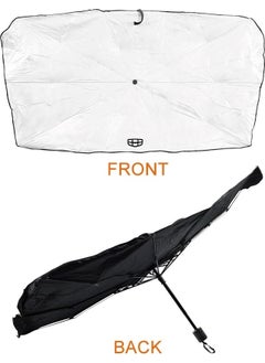 Velliw Car Interior Sun Protection Umbrella Windshield Sunshade Umbrella  - Image 1