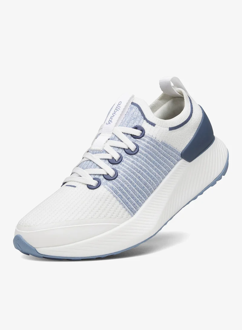 Allbirds  Women's Tree Glider - Blizzard/Hanami Blue (Blizzard Sole) for Women | Best Price UAE