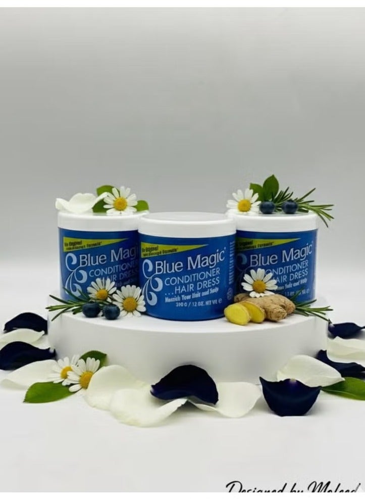 بلو ماجيك بلسم الشعر بتركيبة مضادة للتكسر 3 قطع