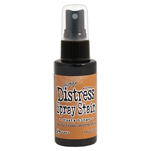 Ranger Tim Holtz Distress Spray Stains Bottles, 1.9-Ounce, Rusty Hinge Orange - Image 2