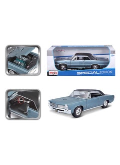 Maisto Maisto 1965 Pontiac GTO Hurst Edition Diecast Car (1:18, Blue)  - Image 2