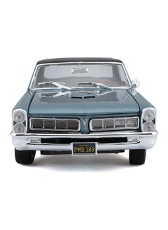 Maisto Maisto 1965 Pontiac GTO Hurst Edition Diecast Car (1:18, Blue)  - Image 3