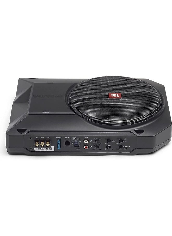 جي بي إل JBL Basspro SL 200 مم (8 بوصات) نظام مضخم صوت ستيريو نشط وقوي مدمج لراديو السيارة، يناسب أسفل المقعد الأمامي - أسود  - Image 5