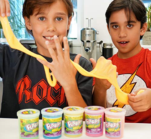 Ja-Ru JARU Flarp Noise Putty Fidget Toy 6 Pack Scented Sensory Putty for Kids Stress Relief Toy Slime Party Favors Classroom Prizes Goodie Bag Fillers 100416s - Image 5