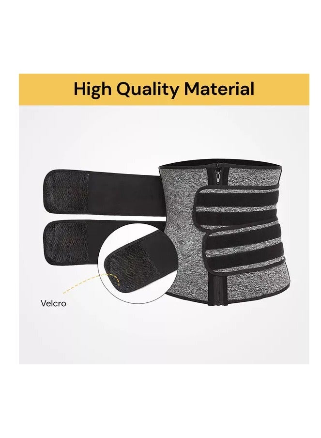 Generic Adjustable Trimmer Belt – Sweat Utility Waist & Back Support - L - Image 3