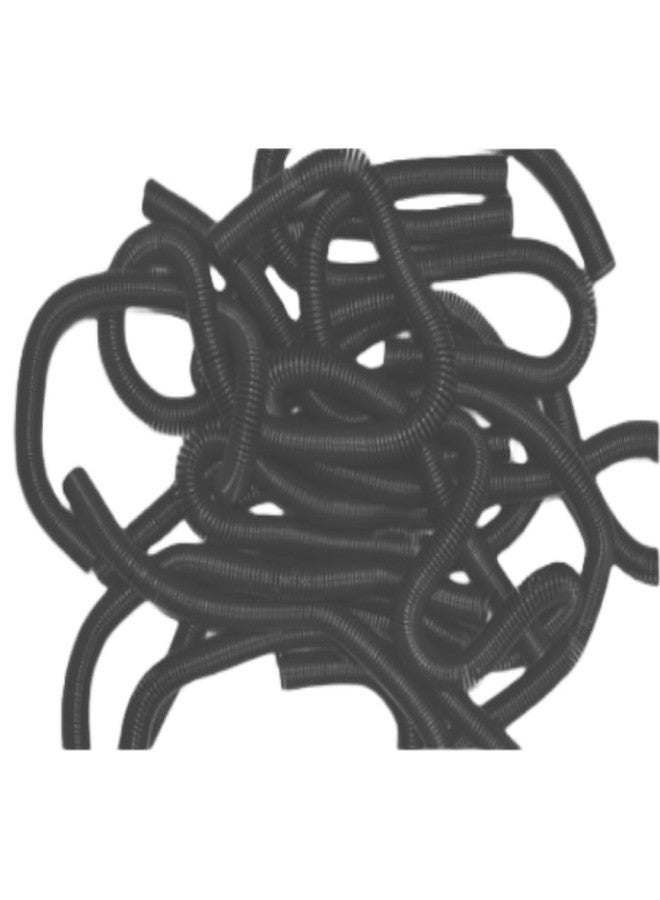 تجليد حلزوني بلاستيكي كلاسيكي (ملفوف) أسود (عبوة واحدة) (25 مم) - Image 4