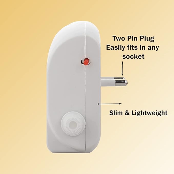NSE Shri Swami Samarth Jai Jai Swami Samartha Hindu Religious Continuous Mantra Chanting Bell Spiritual Devotional Bell Plug N Play Spiritual Chanting with Electric LED Light SS-1 (White) - Image 4