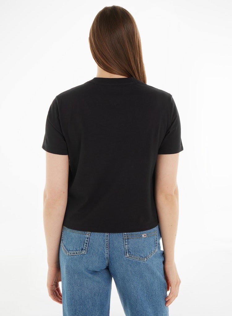TOMMY JEANS Tommy Badge Classic Fit Boxy T-Shirt - Image 4