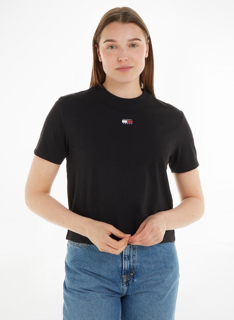 TOMMY JEANS Tommy Badge Classic Fit Boxy T-Shirt - Image 1