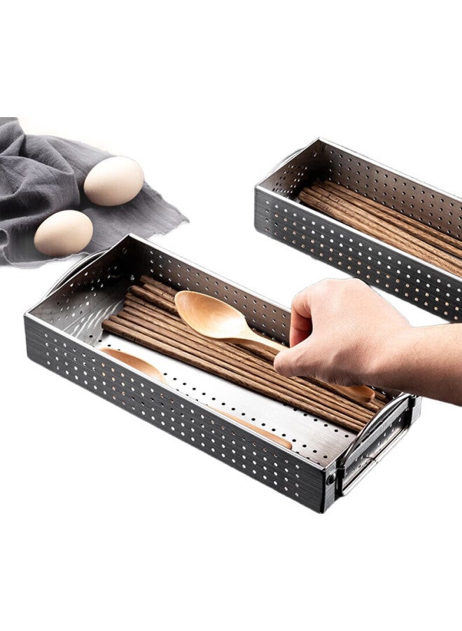 Onlycook Chopstick Storage Box, Chopstick Holder, Chopstick Basket, Tableware Storage Box For Dishwasher, Chopstick Organizer Rack - Image 2