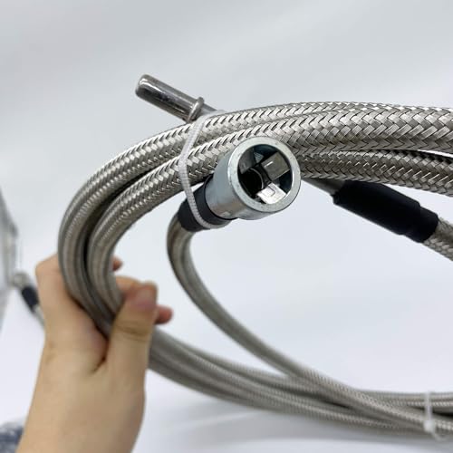 VSWIG Quick Fix Fuel Line Kit Stainless Steel Braided Fits for 9903 GM 1500 Truck Reg Cab V8 - Image 3