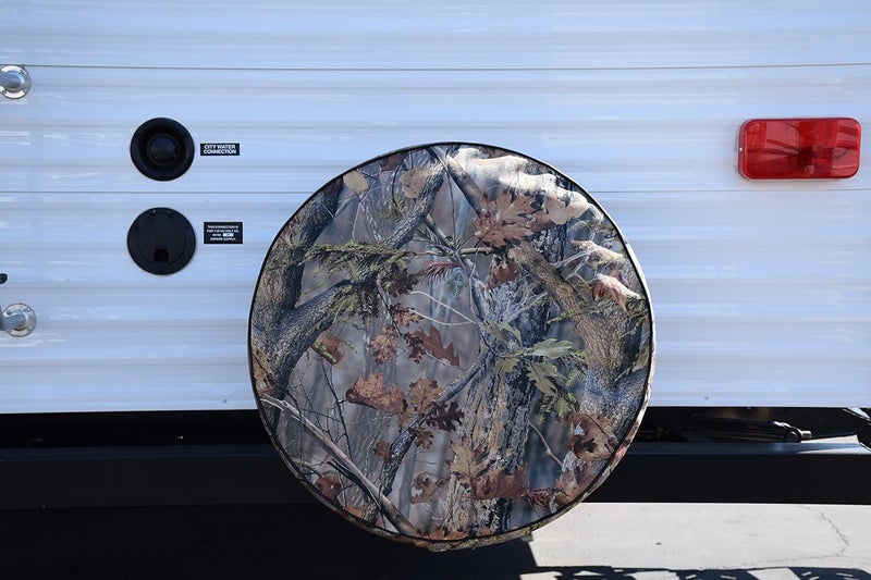 ADCO 8758 Camouflage Game Creek Oaks Spare Tire Cover L (Fits 25 1/2" Diameter Wheel) - Image 2