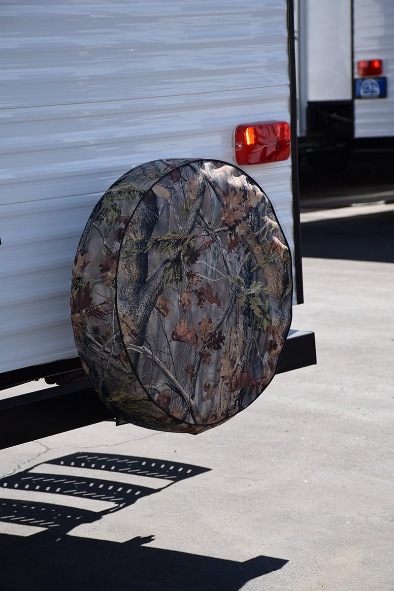 ADCO 8758 Camouflage Game Creek Oaks Spare Tire Cover L (Fits 25 1/2" Diameter Wheel) - Image 5