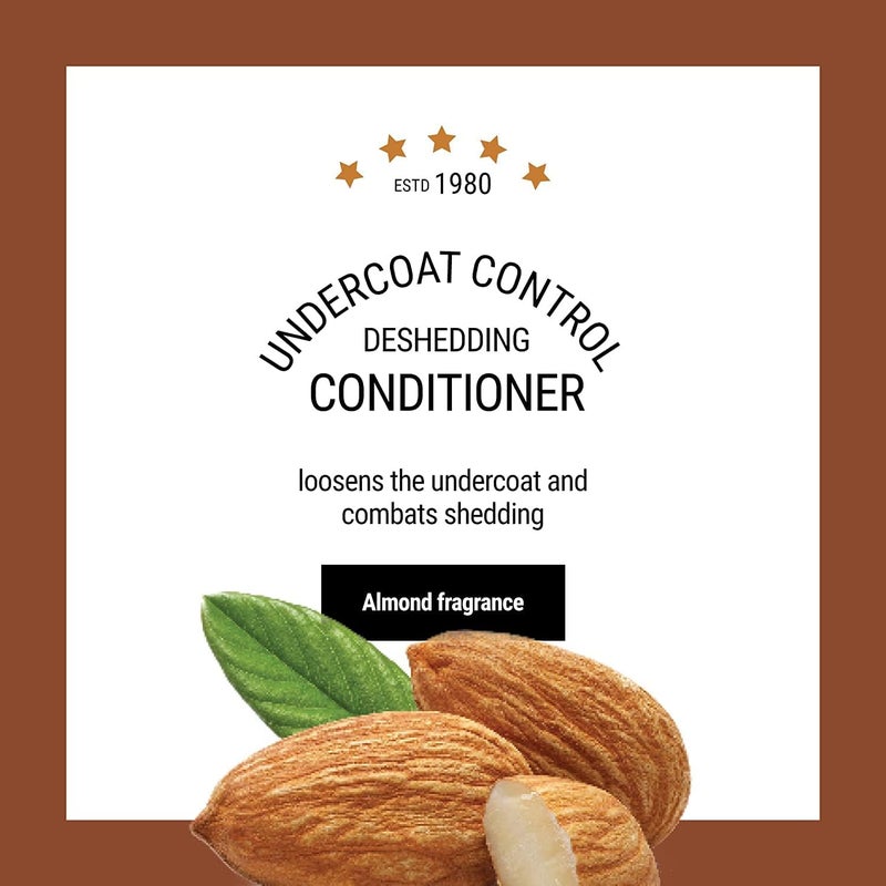 The Coat Handler Undercoat Control Deshedding Conditioner, 16 oz - Combats and Reduces Shedding, Undercoat Removal, Omega 3 & 6 Rich, Vitamin E Infused - Image 2