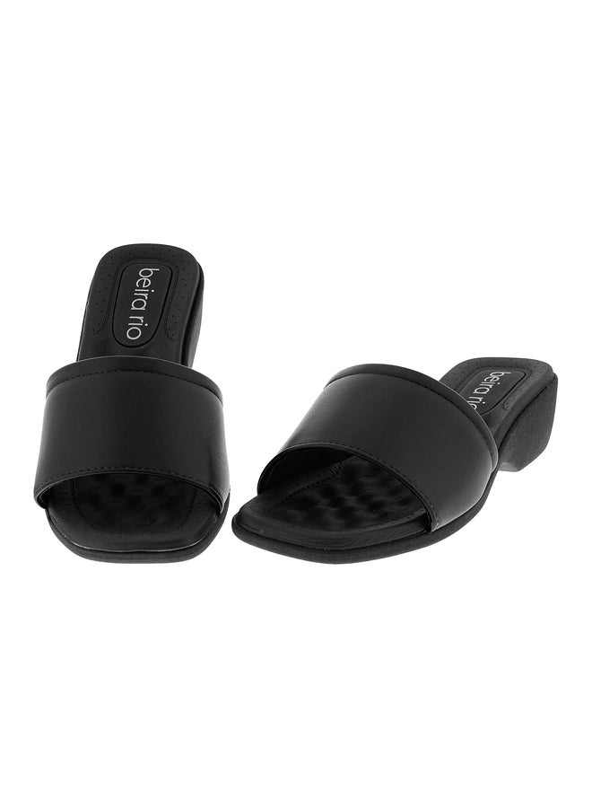 Beira Rio Open Toe Wedge Heel Sandals - Image 3