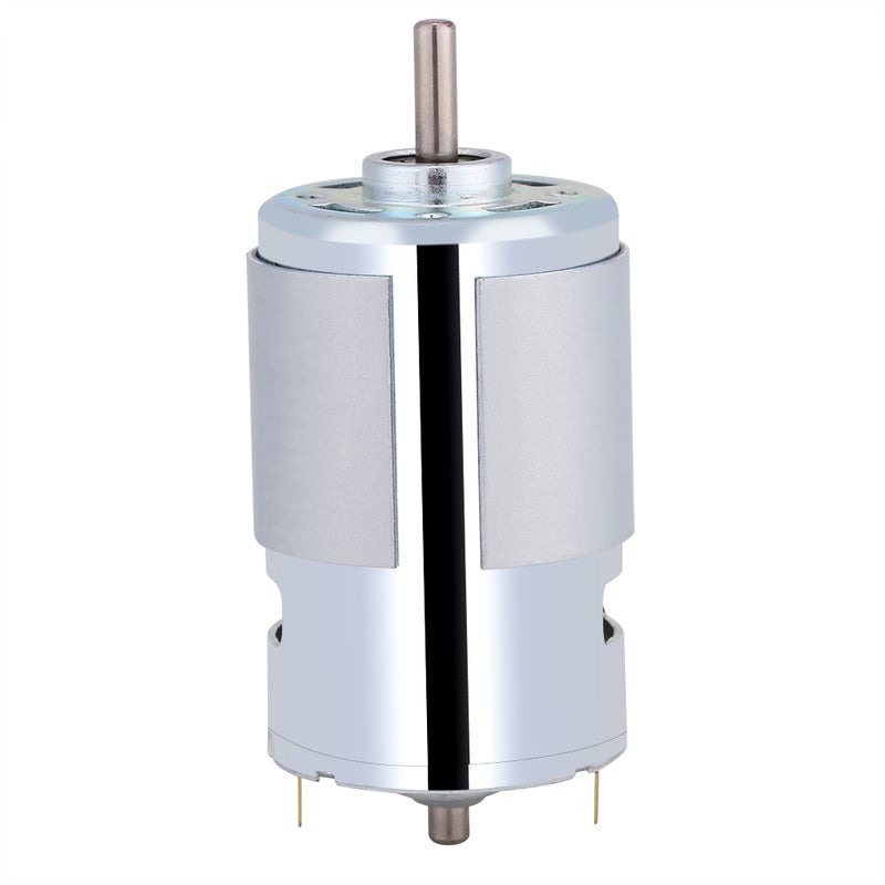 12V 100W Round Shaft Electric Micro DC Motor 12000r/min High Speed Large Torque - Image 1