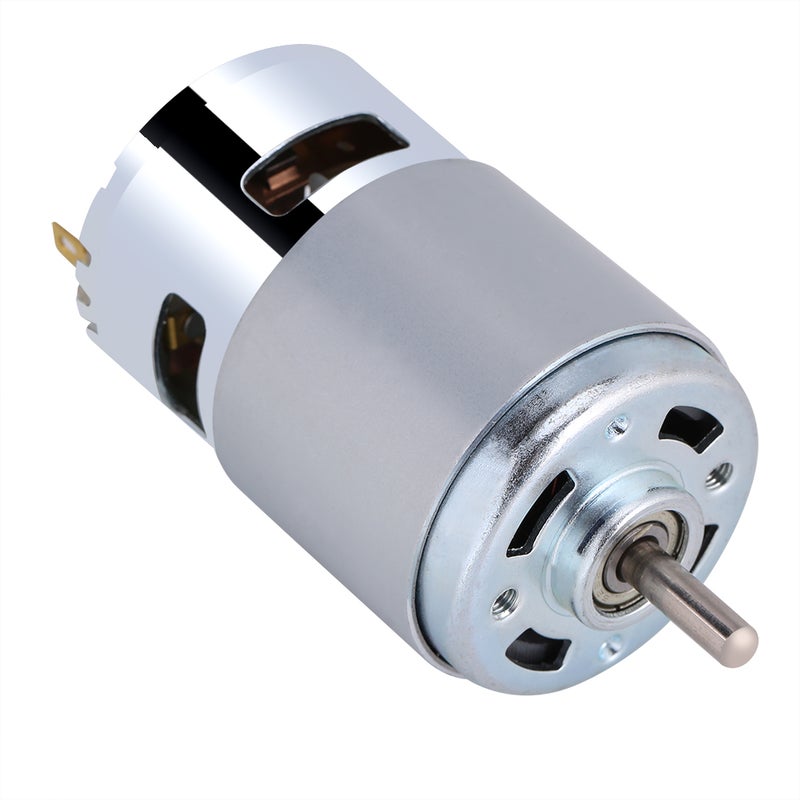 12V 100W Round Shaft Electric Micro DC Motor 12000r/min High Speed Large Torque - Image 3