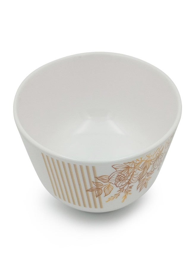 سوبروير | ميلامين نقي | طقم كاتوري - ذهبي وردي 3.5 بوصة (6 قطع) | مقاوم للبقع، بلمسة نهائية لامعة - Image 3