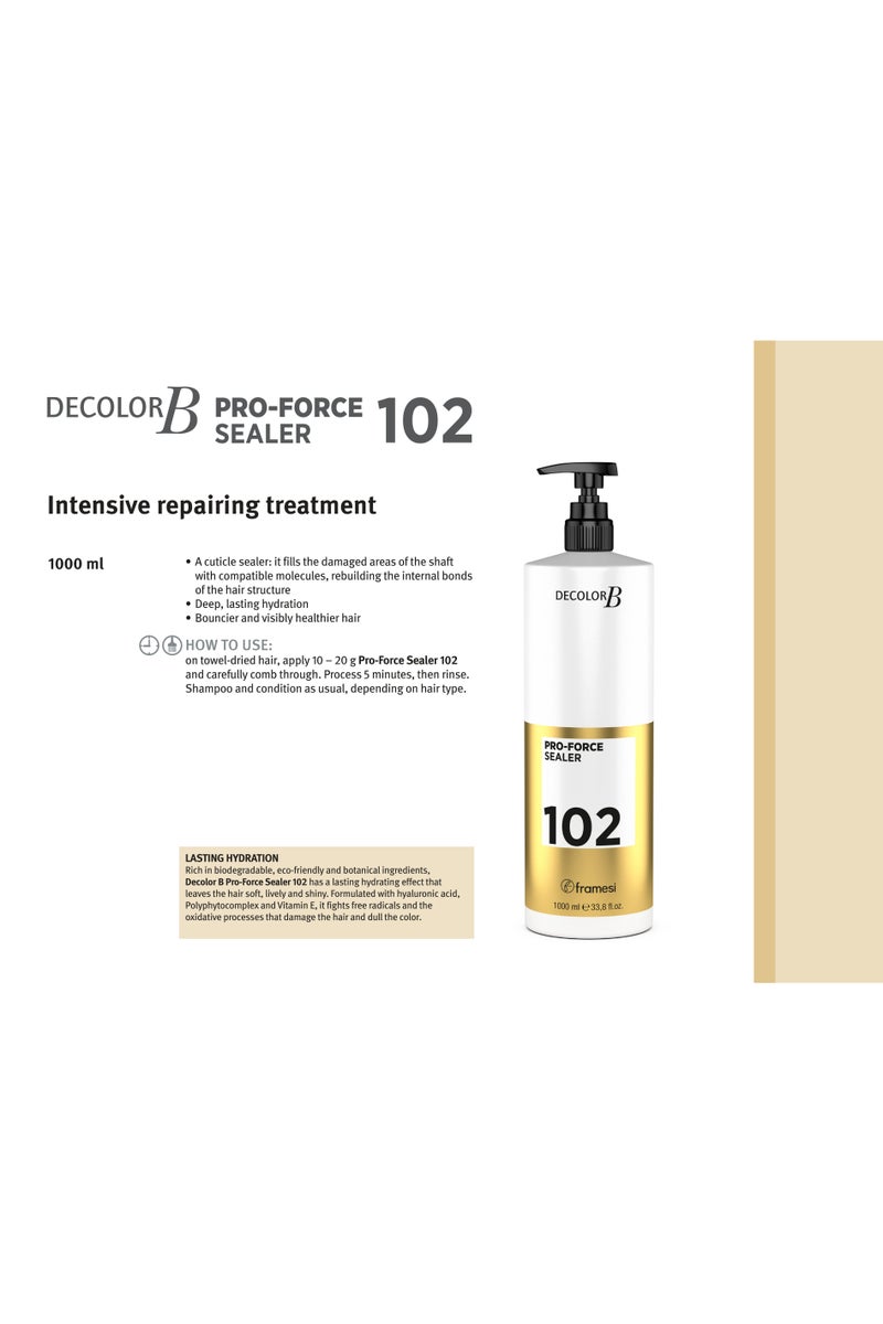 framesi Decolor B Pro-force Sealer 102 - 1000 ml - Image 2